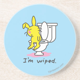 I'm Wiped Coaster