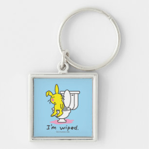 I'm Wiped Key Ring