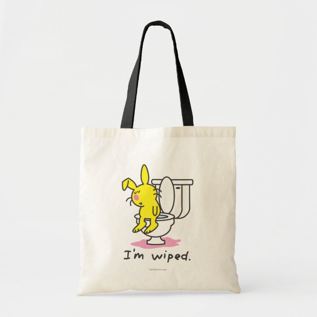 I'm Wiped Tote Bag (Front)