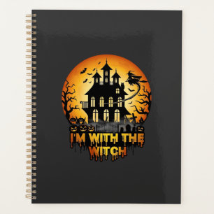 Im Witch Haunted House Full Moon Pumpkins Planner