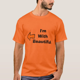 I'm With Beautiful  Halloween Beast T-shirt