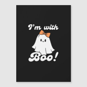 Im With Boo Funny Retro Style