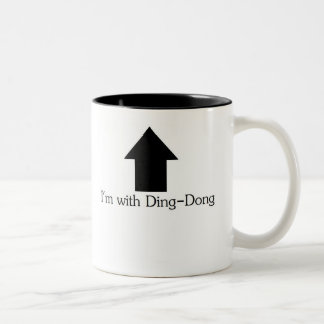 I'm With Ding-Dong Mug