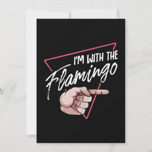 Im With Flamingo Halloween Matching Couple Costume Save The Date