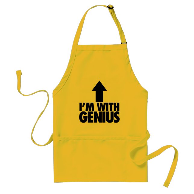 Im With Genius Standard Apron (Front)