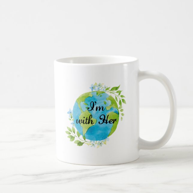 I'm With Her Coffee Mug (Right)
