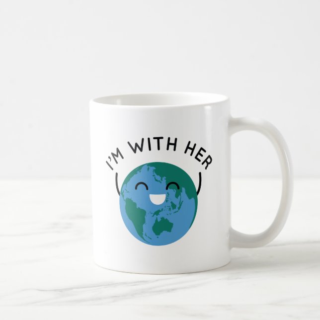 I'm With Her Coffee Mug (Right)