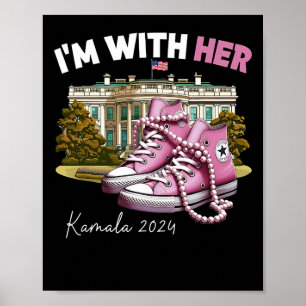 I'm With Her Kamala Vote For 2024 President Kamala Poster