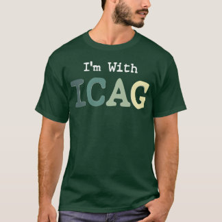 Im With ICAG Vintage 70s friend T-Shirt