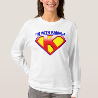 I'm With Kamala Emblem Crest T-Shirt