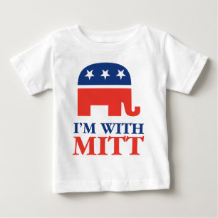 I'm With Mitt Baby T-Shirt