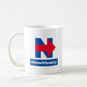 I'm With Nasty Coffee Mug