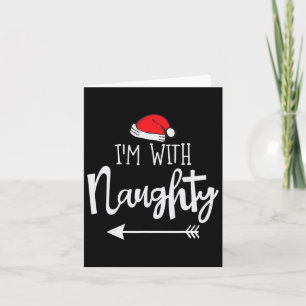 I'm With Nice I Christmas Twosome Gift Costume For Card