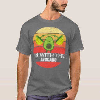 Im With the Avocado Avoccado Training T-Shirt