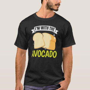 I'm With The Avocado Toast Bread Halloween Matchin T-Shirt