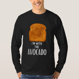 I'm With The Avocado Toast Easy Halloween Matching T-Shirt