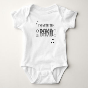 im with the band baby bodysuit