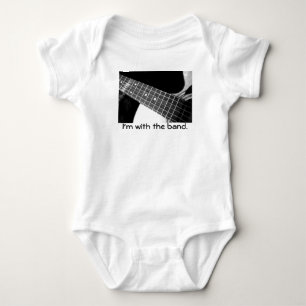 I'm with the band. Onsie Baby Bodysuit