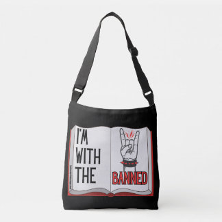 I'm With the Banned Black Crossbody Bag