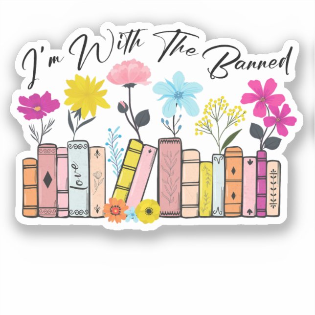 I'm with The Banned Books  (Front)