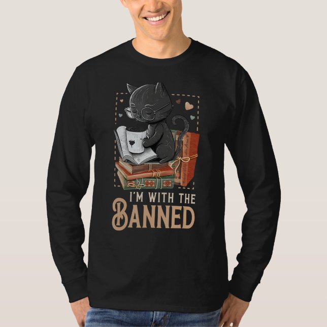 I'm with The Banned Read Banned Books Lover BookWo T-Shirt (Front)