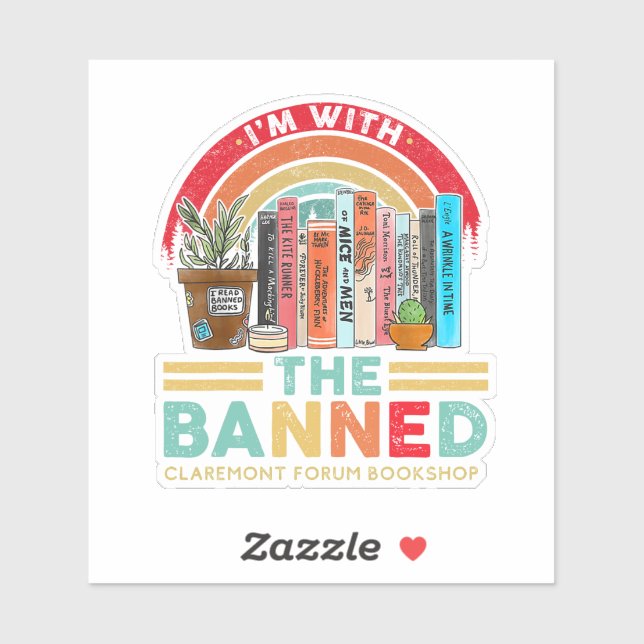 I'm with the Banned Sticker (Sheet)