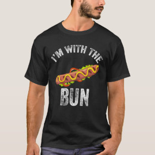 I'm With The Bun Hot Dog Sausage Funny Halloween C T-Shirt