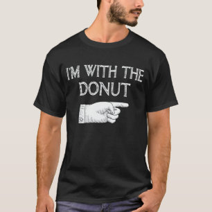 I'm With The Doughnut Matching Halloween Costume T-Shirt