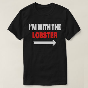 I'm With The Lobster Halloween Matching Costume T-Shirt