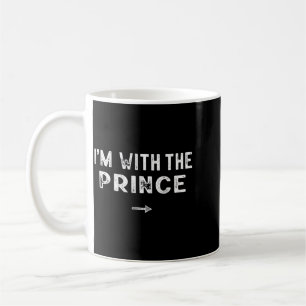Im With The Prince Costume Matching Lazy Halloween Coffee Mug
