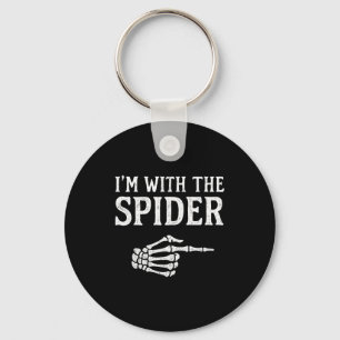 I'm With The Sder Funny Group Halloween Costumes  Key Ring