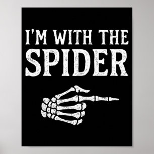 I'm With The Sder Funny Group Halloween Costumes Poster