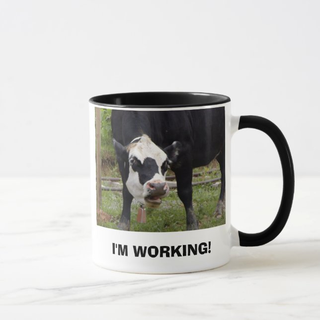 I'M WORKING! MUG (Right)