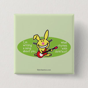 I'm Writing A Song 15 Cm Square Badge