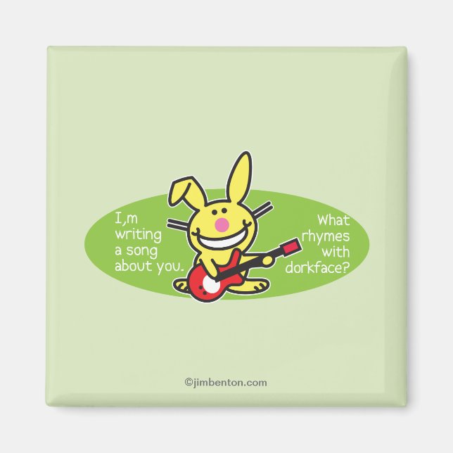 I'm Writing A Song Magnet (Front)