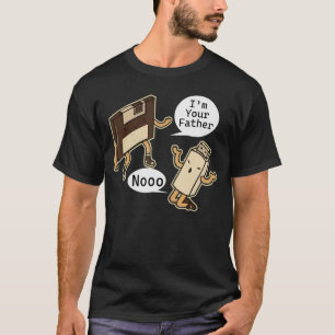 I'm Your Father Noooo Floppy Disc and USB Stick 1 T-Shirt