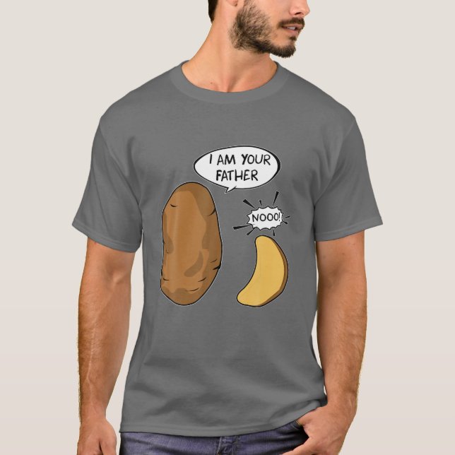 Im Your Father Potato Gift Dad Daddy Gift T-Shirt (Front)