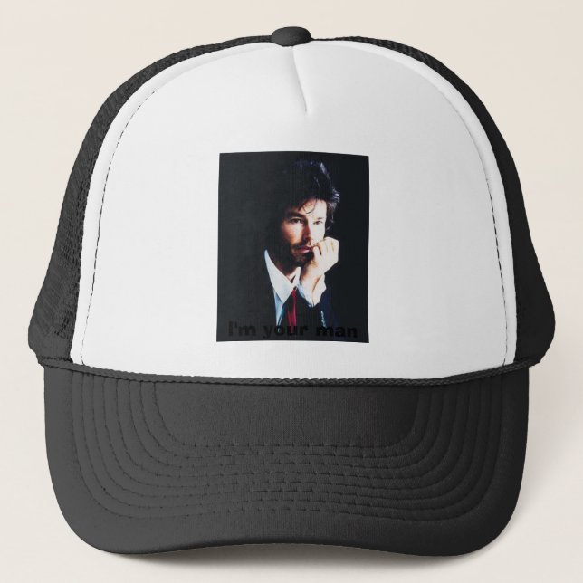 I'm your man trucker hat (Front)