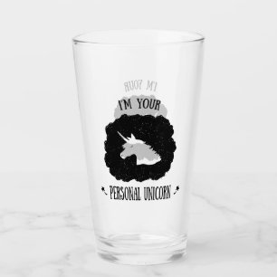 I'm Your Personal Unicorn Glass
