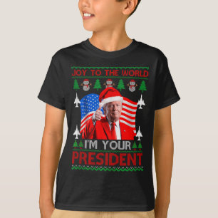 Im Your President 47th Trump 2024 Ugly Christmas S T-Shirt