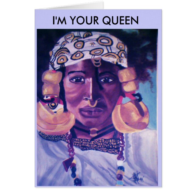 I'M YOUR QUEEN HAPPY ANNIVERSARY  (Front)