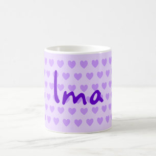 Ima in Purple Coffee Mug
