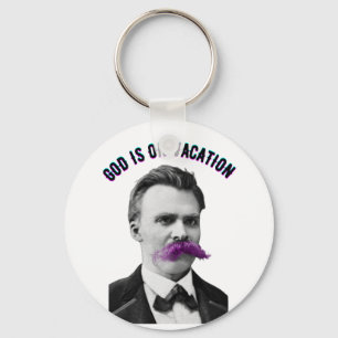 Imã Philosophy - Friedrich Nietzsche Key Ring