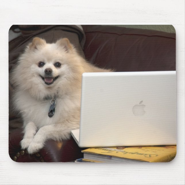 iMac Pomeranian Mouse Pad (Front)