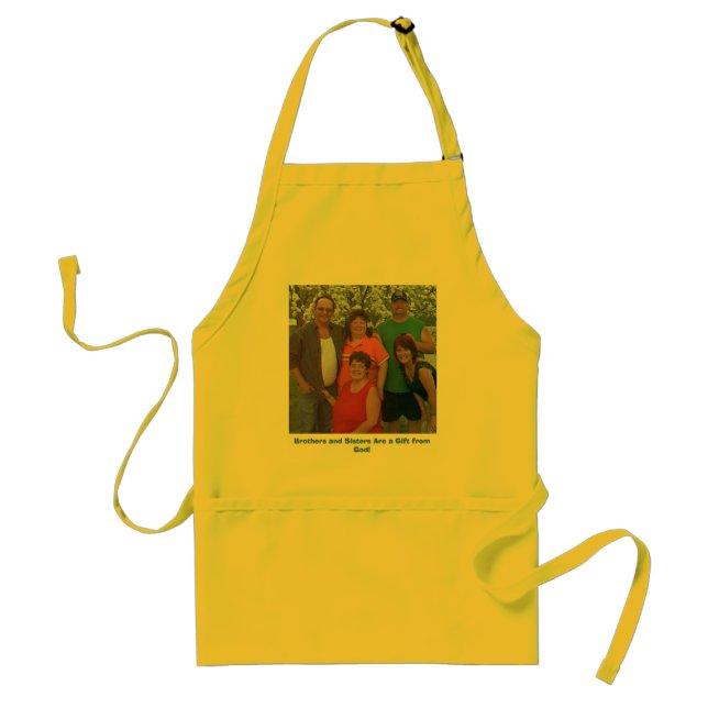 IMAGE124, Brothers and Sisters Are a Gift from ... Standard Apron (Front)