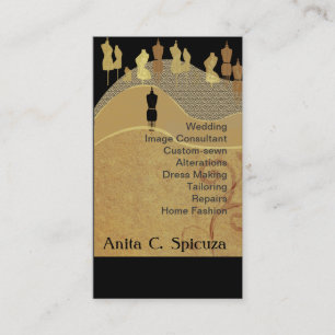 Image Consultant Fashion Stylist Business Card