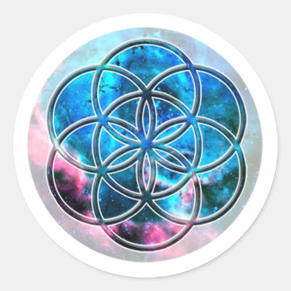 Image from number 7: The Seed of Life Classic Round Sticker