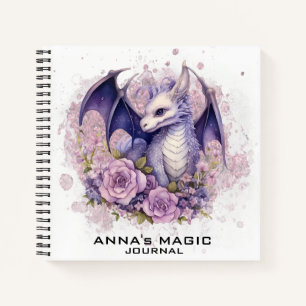 *~* Image Law Attraction Cute Baby Dragon AP85 Notebook