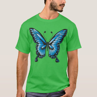 Image of a blue butterfly Butterfly blue wings T-Shirt