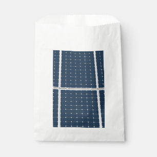 Image of a solar power panel funny favour bags